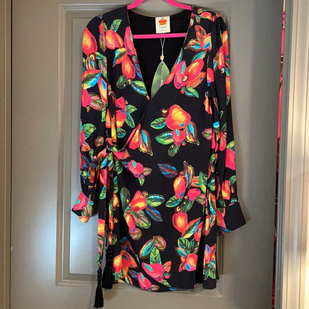 Farm rio wrap dress